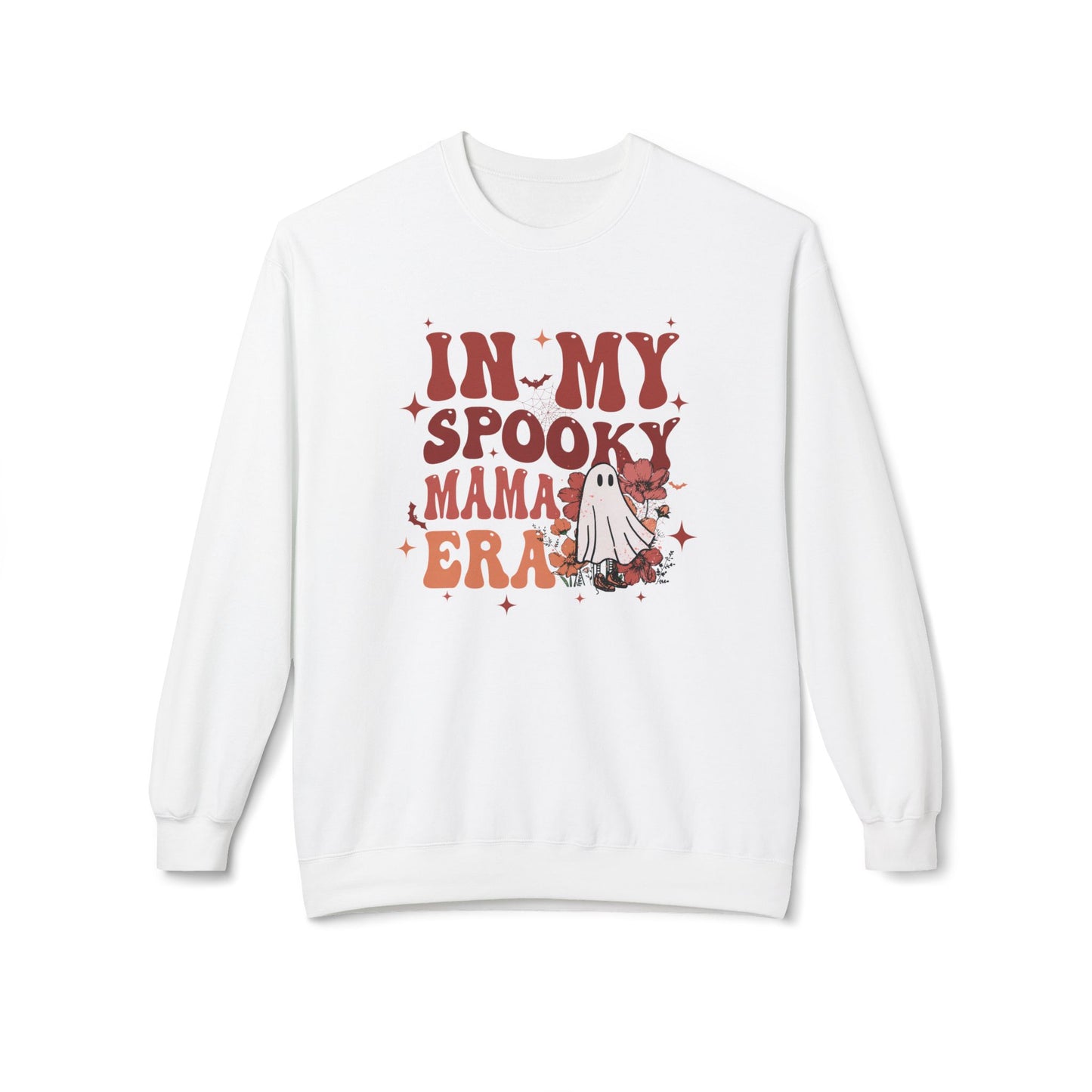 Halloween In My Spooky Mama Era Crewneck Sweatshirt – Comfort & Style for Spooky Season