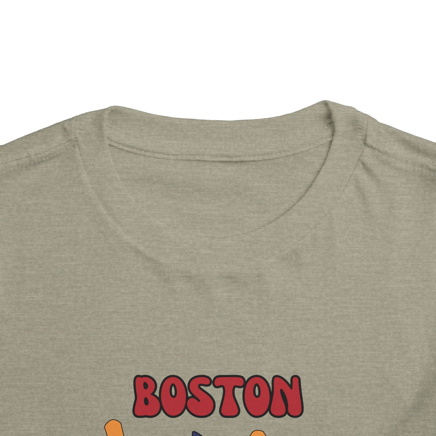 Toddler Bluey Design Boston Red Sox - Inspired T-Shirt