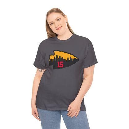 Unisex Kansas City 15 Mahomes Tee-Shirt