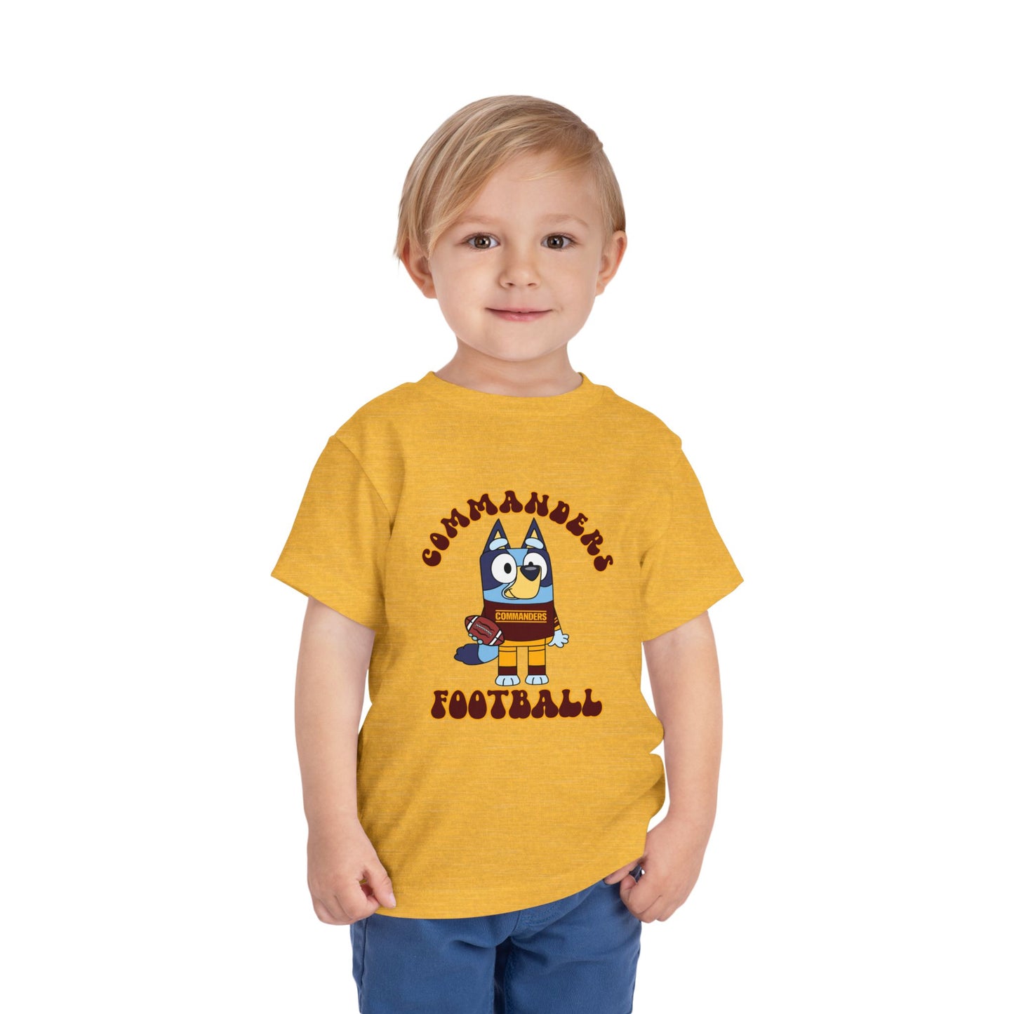 Bluey Washington Commanders Toddler Tee