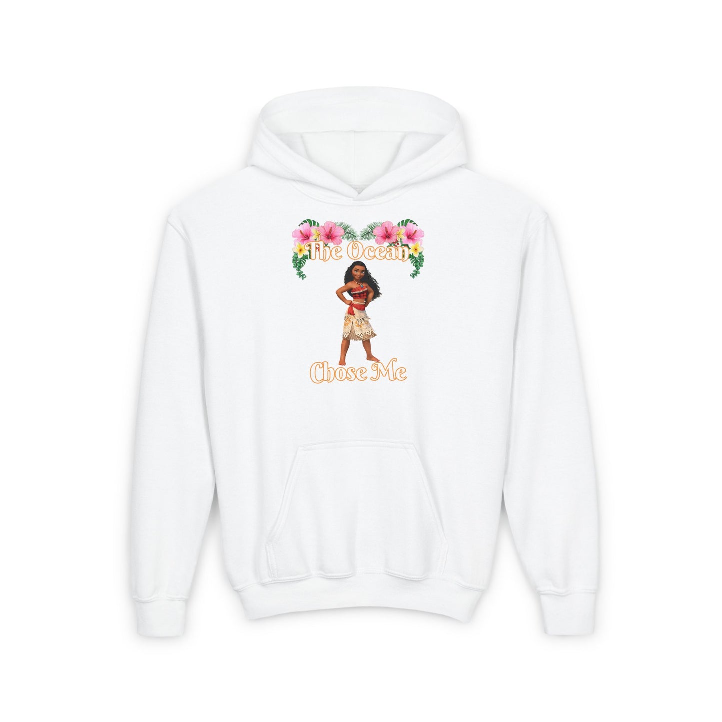 Moana Youth Hoodie - The Ocean Chose Me