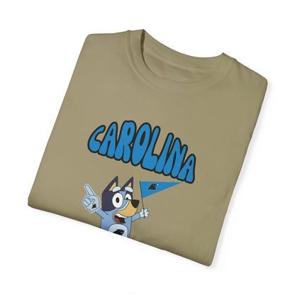 Unisex Bluey Design Carolina Panthers -Inspired T-Shirt