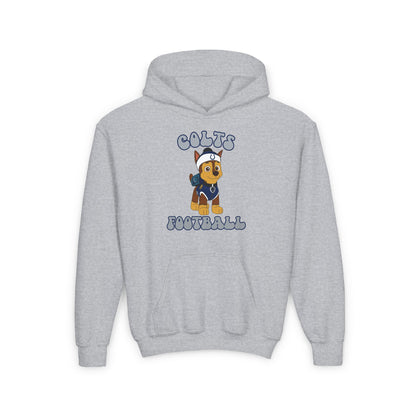 Customizable Youth Chase Paw Patrol Inspired Pro Sports Design Hooded Sweatshirt - Sport and Team Customizable