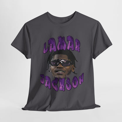 Lamar Jackson Comic Book Design Tee