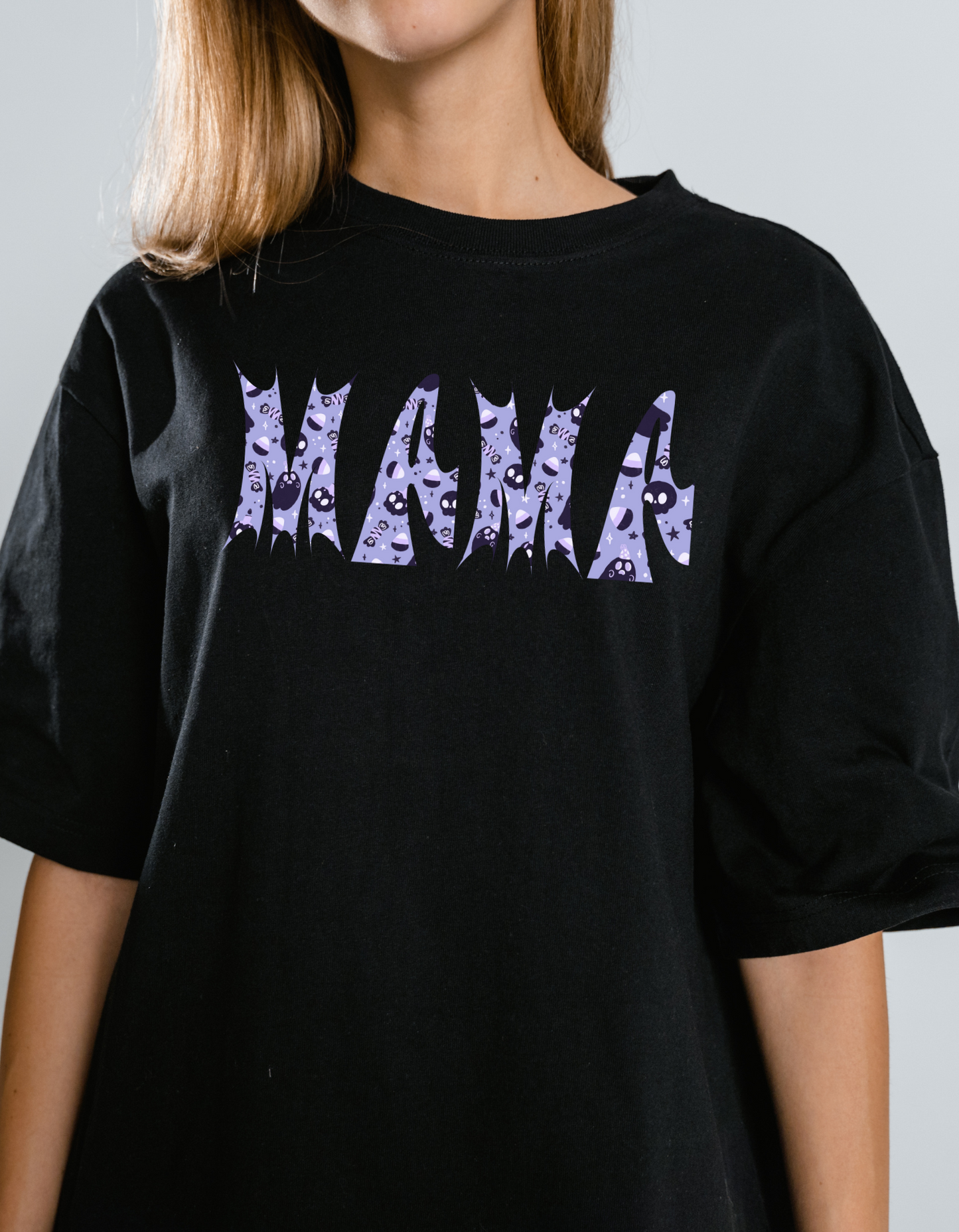 Halloween Trendy Mama T-Shirt – Comfort & Style for Spooky Season