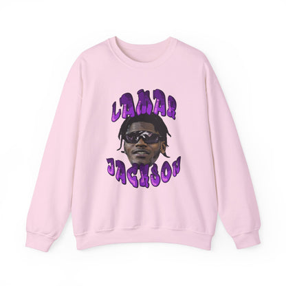 Lamar Jackson Comic Book Design Sweatshirt