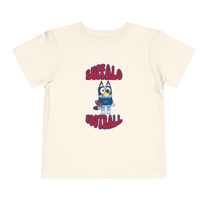 Toddler Bluey Design Buffalo Bills Football - Inspired T-Shirt