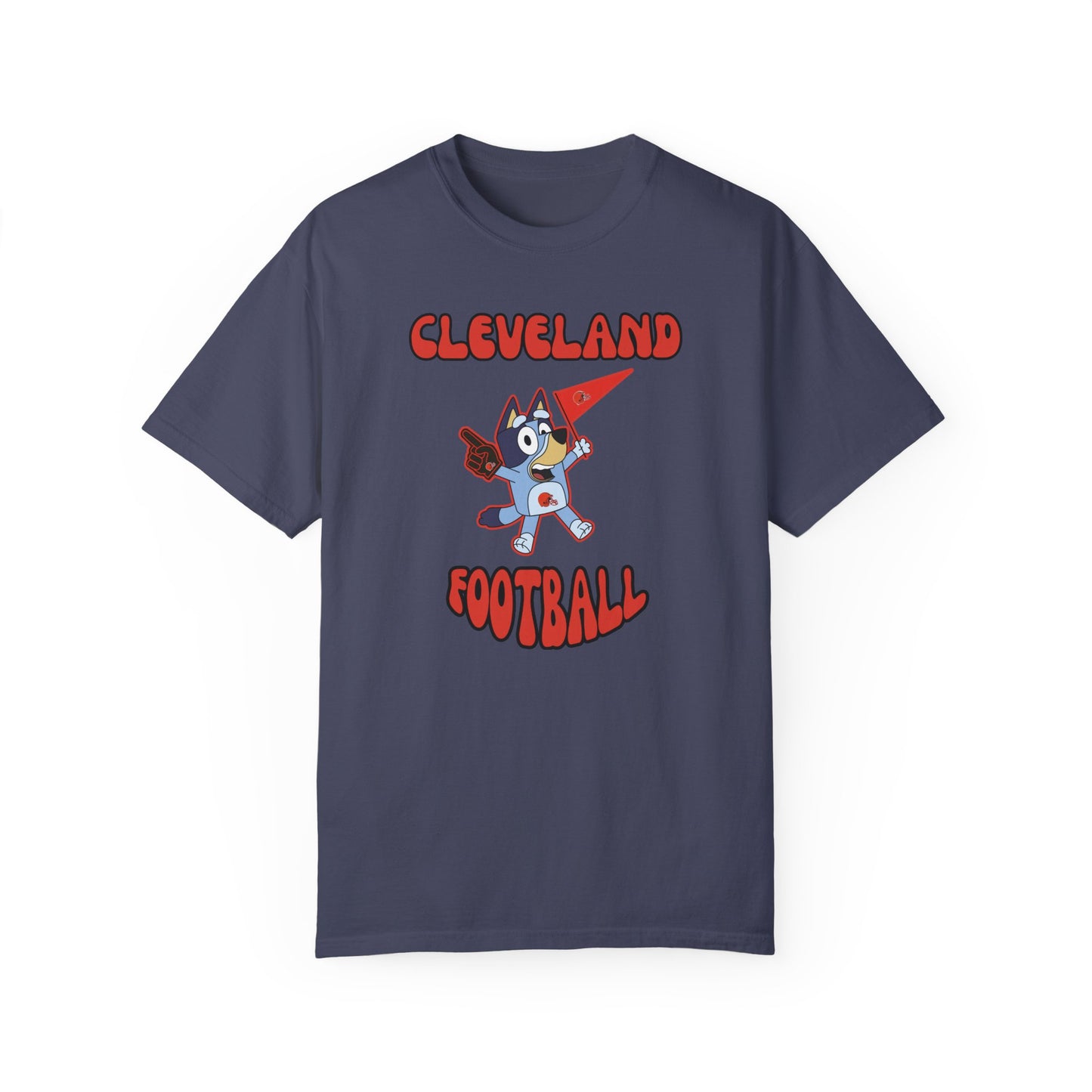 Unisex Bluey Design Cleveland Football -Inspired T-Shirt