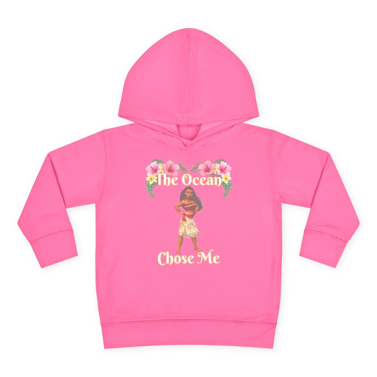 Moana Toddler Fleece Hoodie - The Ocean Chose Me