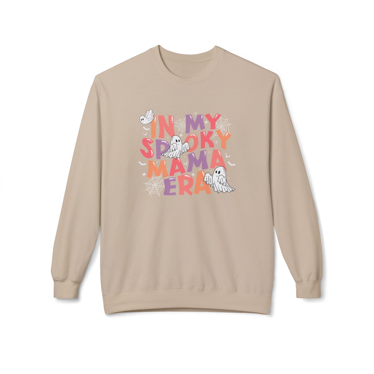 Halloween Trendy In My Spooky Mama Era Crewneck Sweatshirt – Comfort & Style for Spooky Season