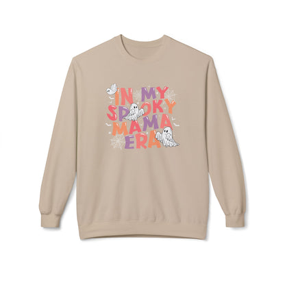 Halloween Trendy In My Spooky Mama Era Crewneck Sweatshirt – Comfort & Style for Spooky Season