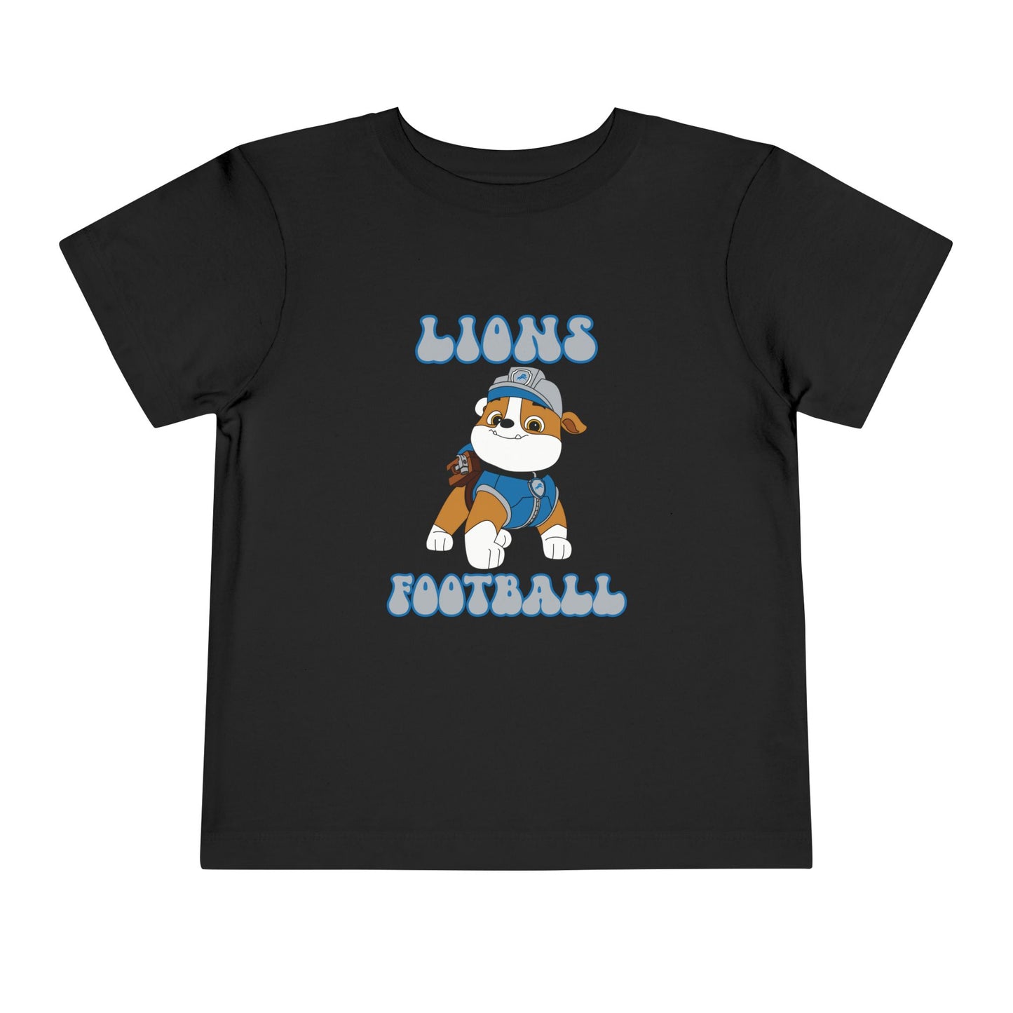 Rubble Paw Patrol Lions Football Design - Toddler Tee