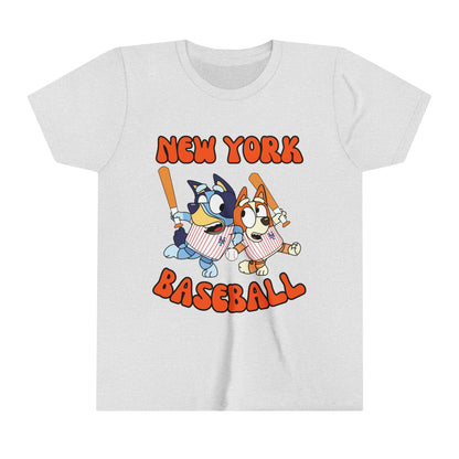 Bluey Design NY Mets - Inspired T-Shirt