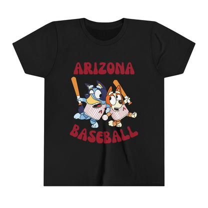 Youth Bluey Design Arizona Diamondbacks - Inspired T-Shirt