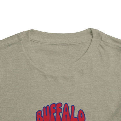 Toddler Bluey Design Buffalo Bills Football - Inspired T-Shirt