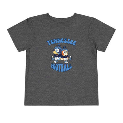 Toddler Bluey & Bingo Design Titans Football - Inspired T-Shirt