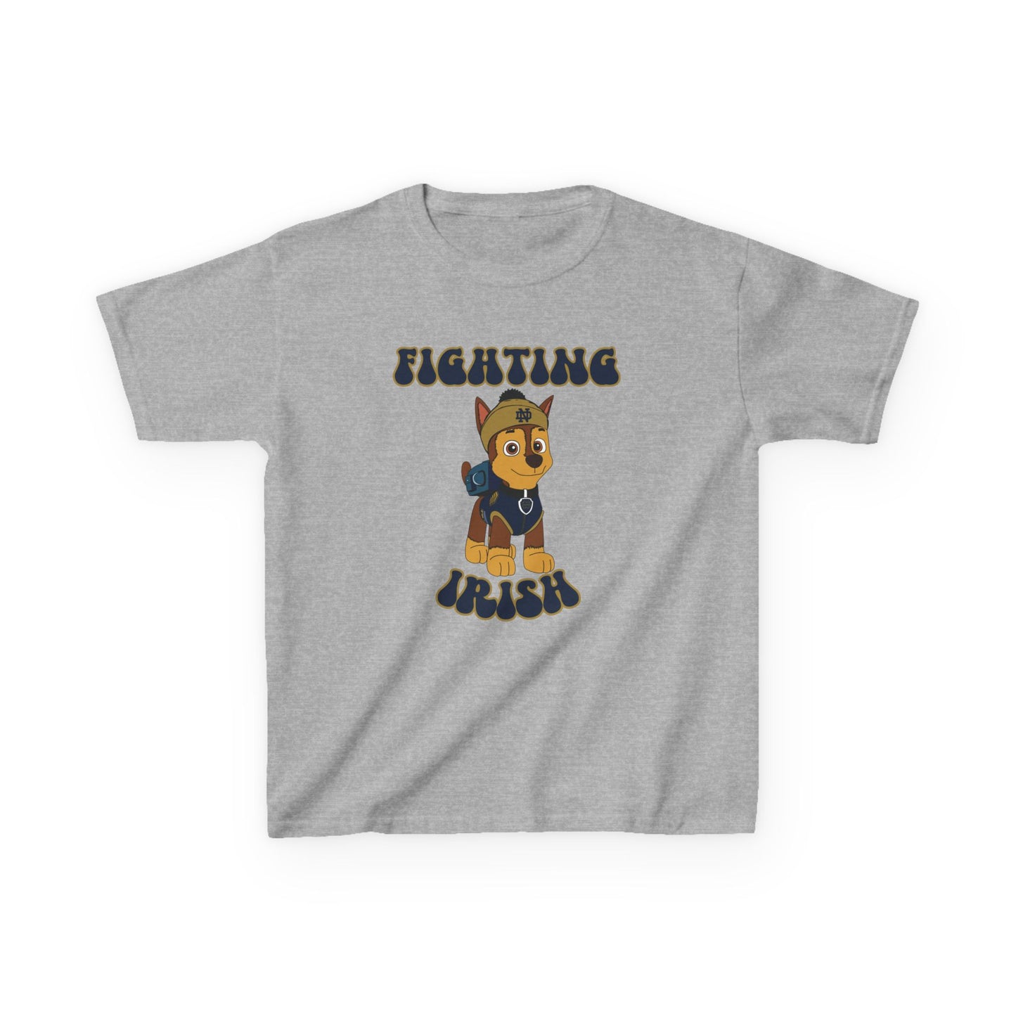 Chase Paw Patrol Fighting Irish College Football Design Youth Tee