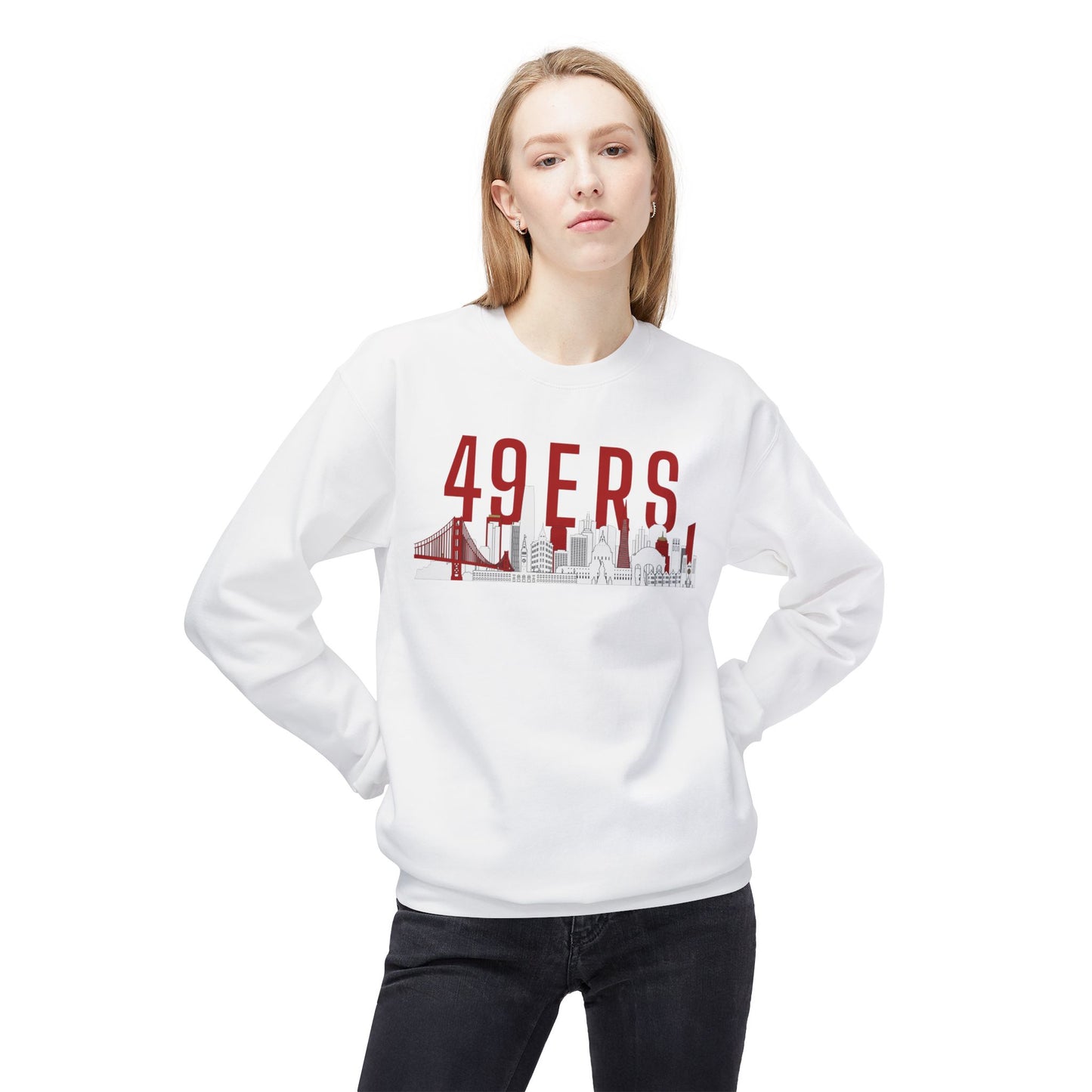 Unisex San Francisco 49ers City Collection Crewneck Sweatshirt