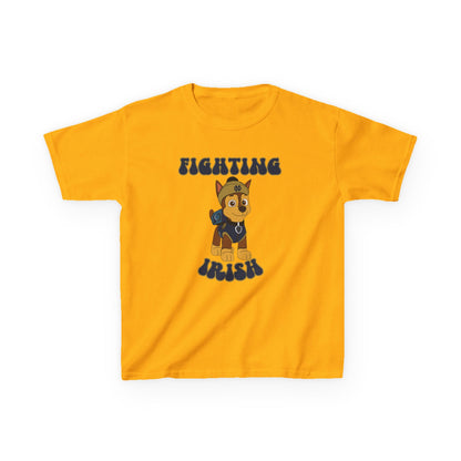 Chase Paw Patrol Fighting Irish College Football Design Youth Tee