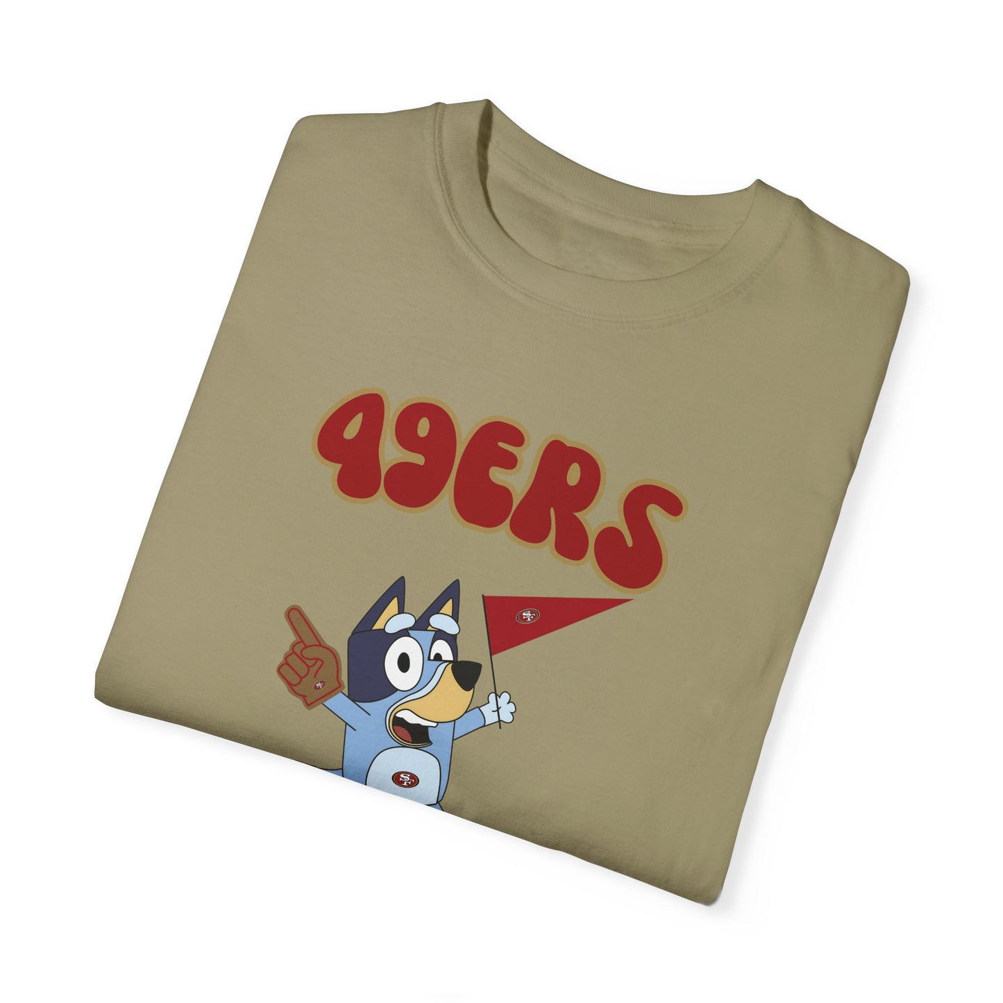 Unisex Bluey Design 49ERs Football-Inspired T-Shirt