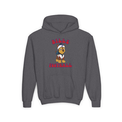 Customizable Youth Chase Paw Patrol Inspired Pro Sports Design Hooded Sweatshirt - Sport and Team Customizable