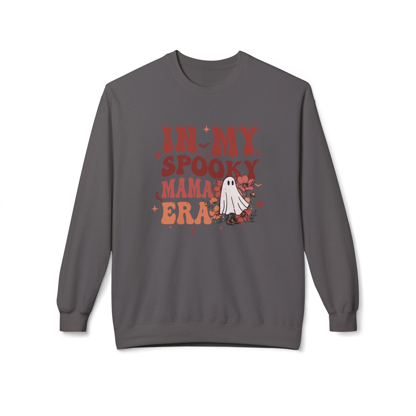 Halloween In My Spooky Mama Era Crewneck Sweatshirt – Comfort & Style for Spooky Season