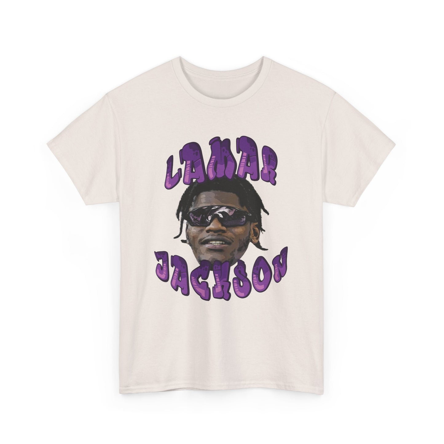 Lamar Jackson Comic Book Design Tee