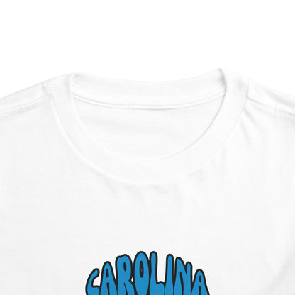 Toddler Tee - Bluey & Bingo Carolina Panthers Football T-Shirt