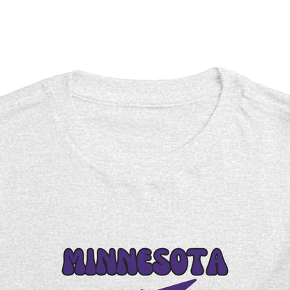 Toddler Bluey Design Minnesota Football - Inspired T-Shirt