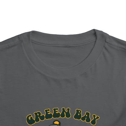 Toddler Bluey & Bingo Design Green Bay Football - Inspired T-Shirt