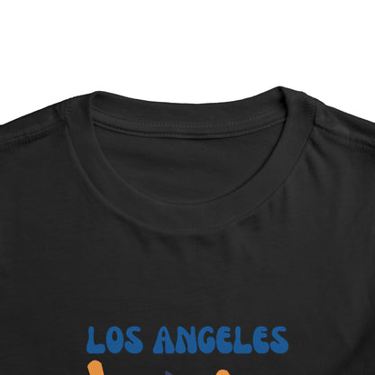 Toddler Bluey Design LA Dodgers - Inspired T-Shirt