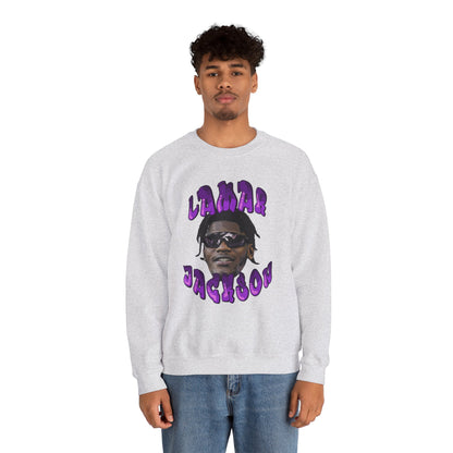 Lamar Jackson Comic Book Design Sweatshirt