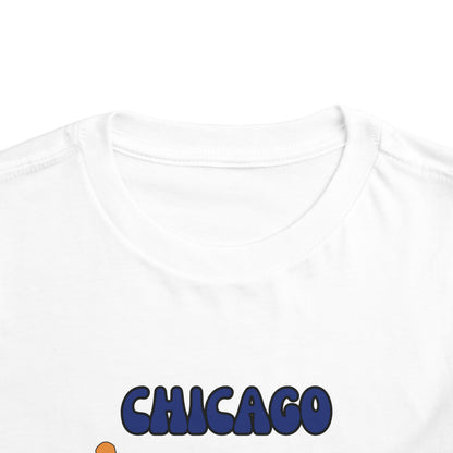 Toddler Bluey Design Chicago Cubs - Inspired T-Shirt