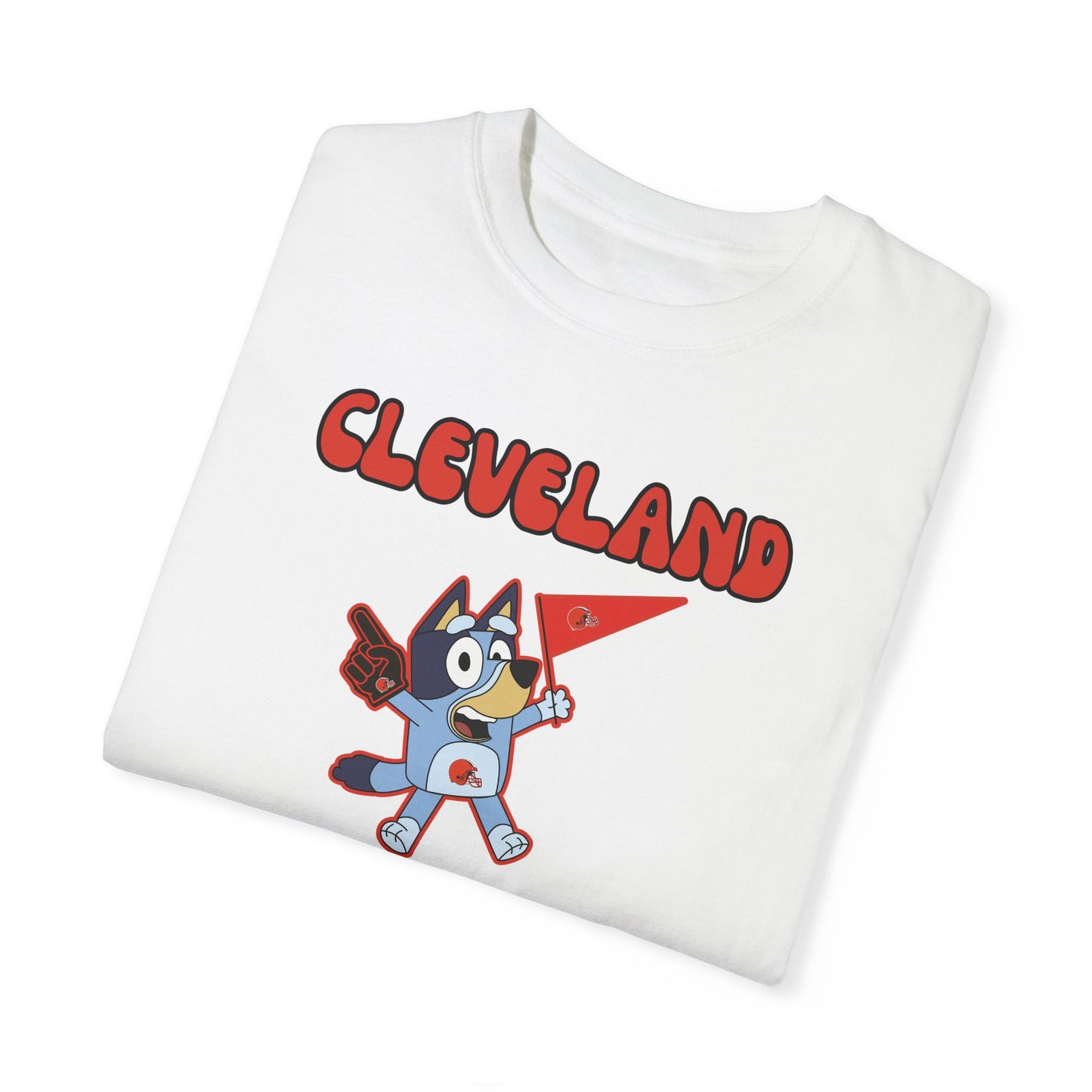 Unisex Bluey Design Cleveland Football -Inspired T-Shirt