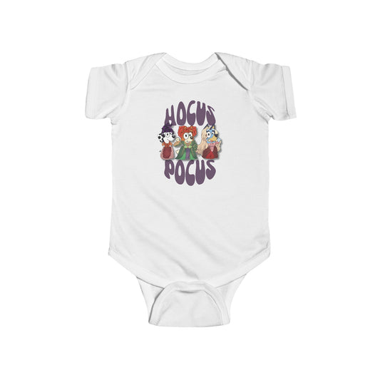 Infant Bluey Design Hocus Pocus - Inspired Bodysuit