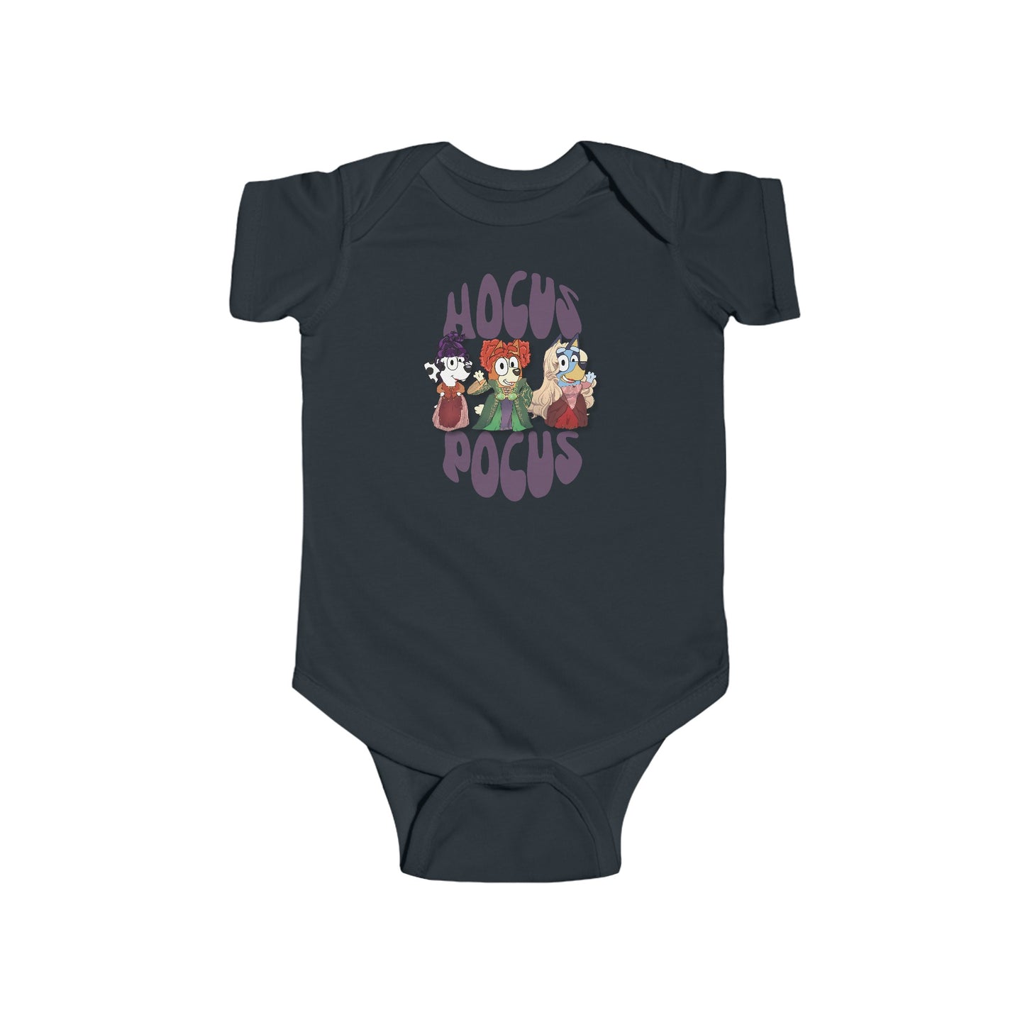 Infant Bluey Design Hocus Pocus - Inspired Bodysuit