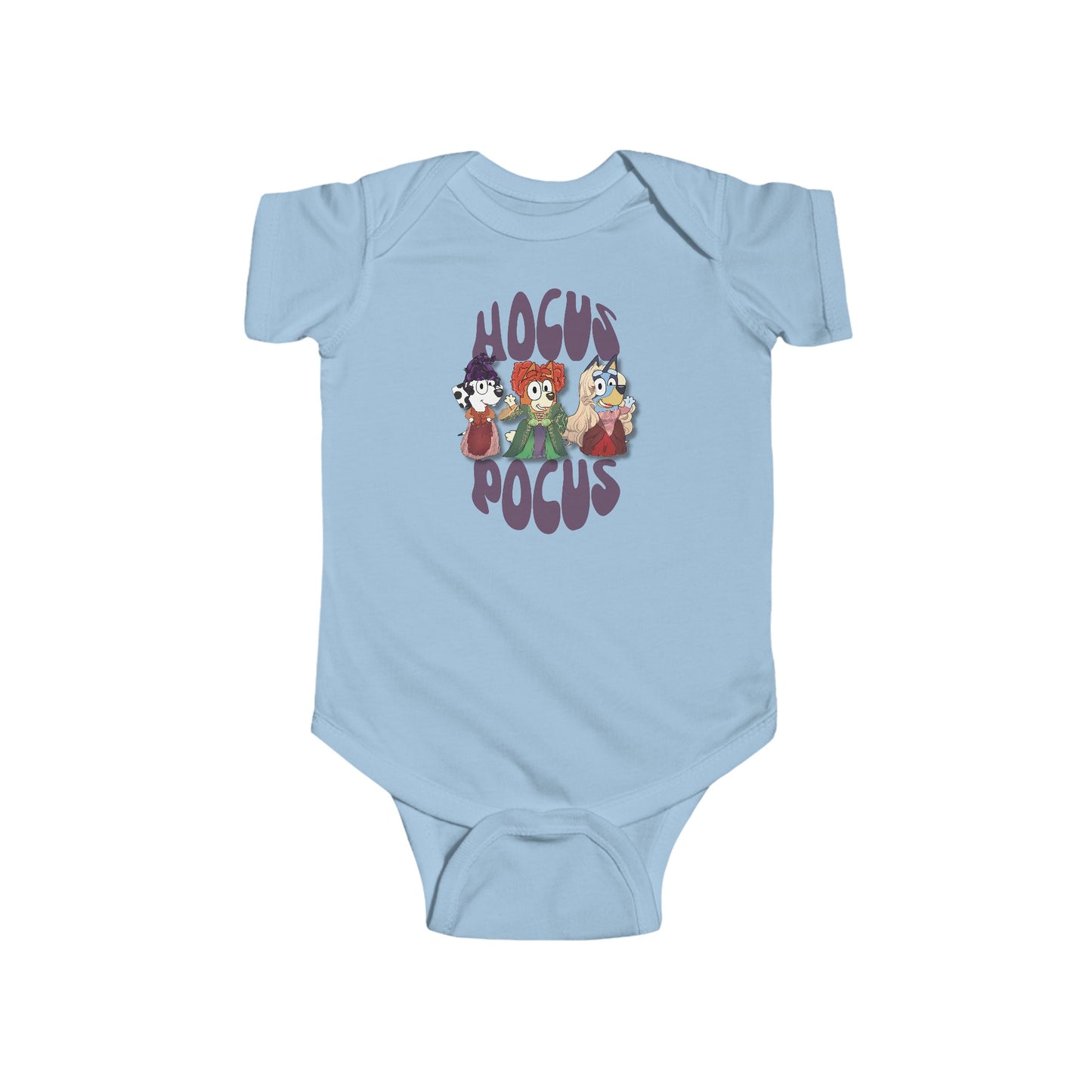 Infant Bluey Design Hocus Pocus - Inspired Bodysuit