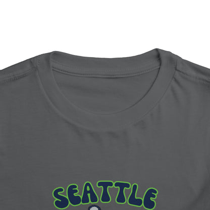 Toddler Bluey & Bingo Design Seahawks Football - Inspired T-Shirt