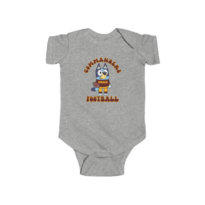 Bluey Washington Commanders Infant Onesie