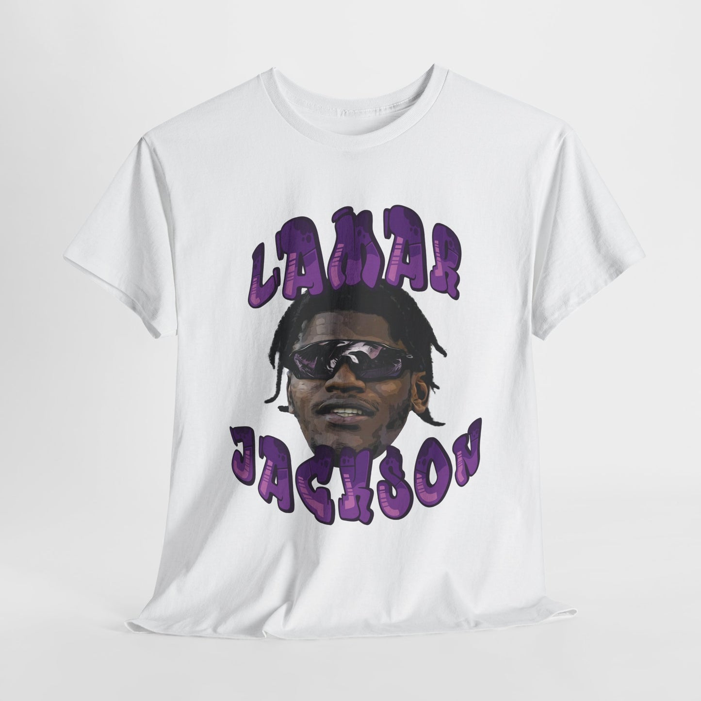 Lamar Jackson Comic Book Design Tee