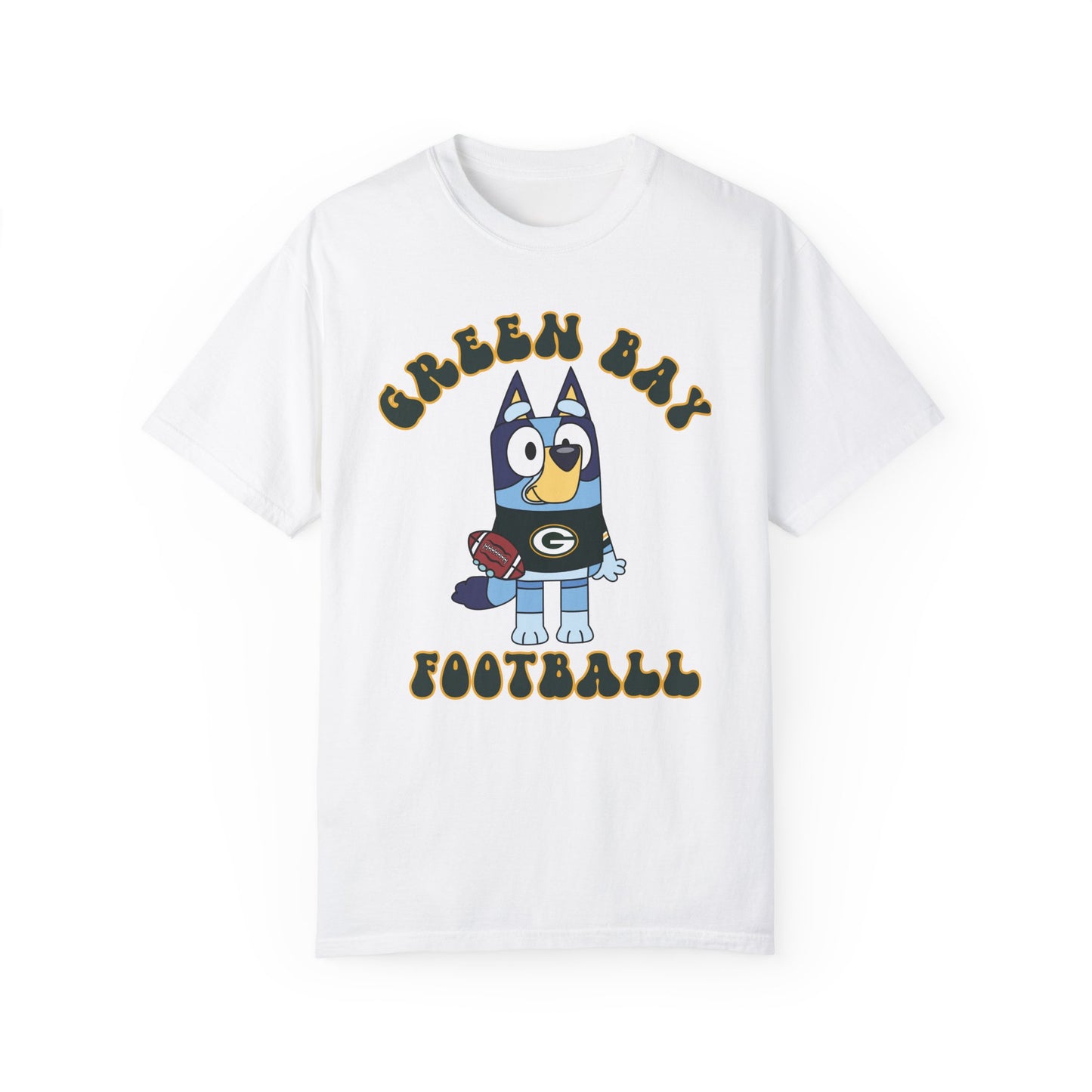 Unisex Bluey Design Packers Football-Inspired T-Shirt