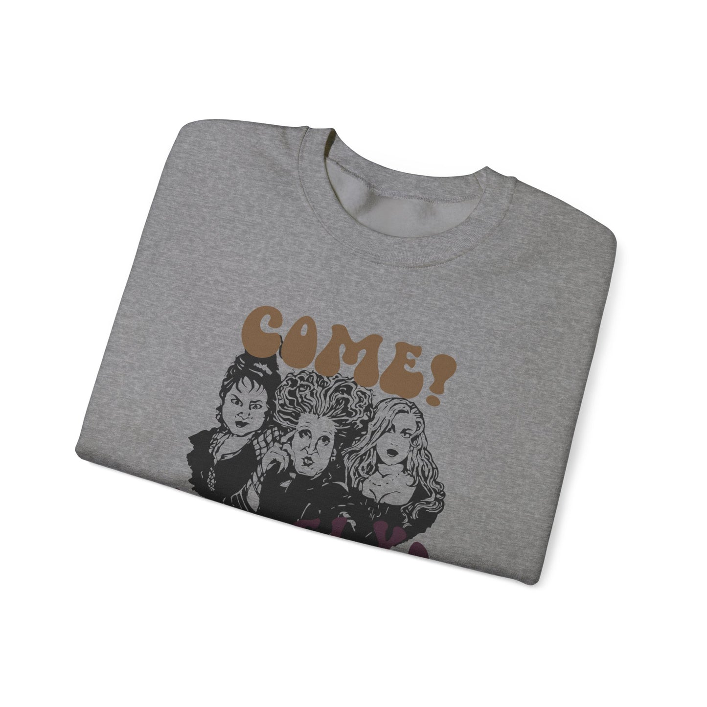 Hocus Pocus "Come! We Fly!" Sweatshirt Unisex