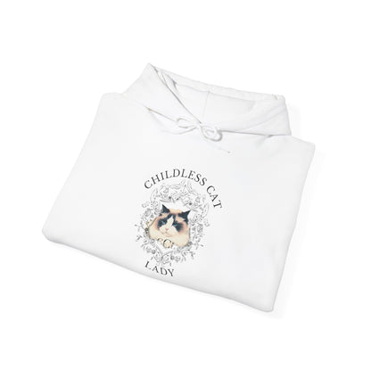 Unisex Childless Cat Lady Hoodie