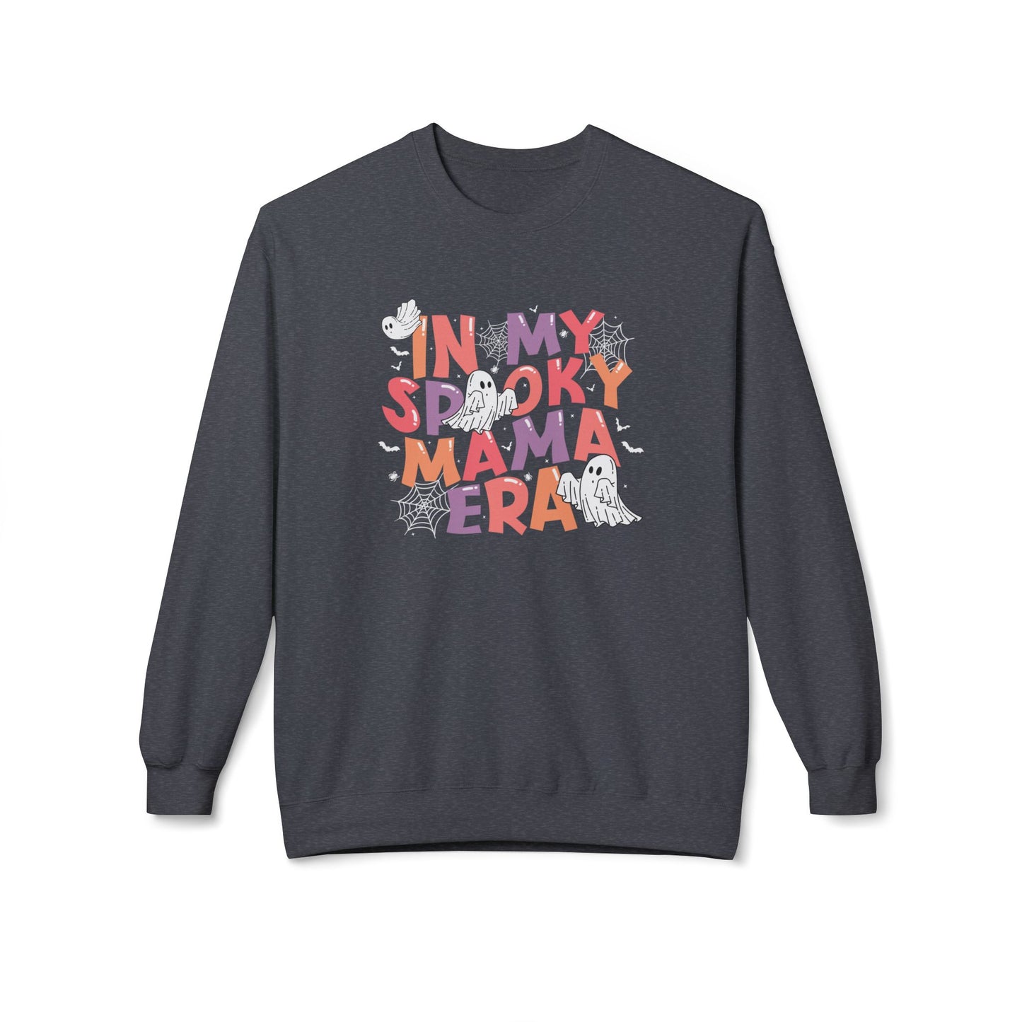 Halloween Trendy In My Spooky Mama Era Crewneck Sweatshirt – Comfort & Style for Spooky Season