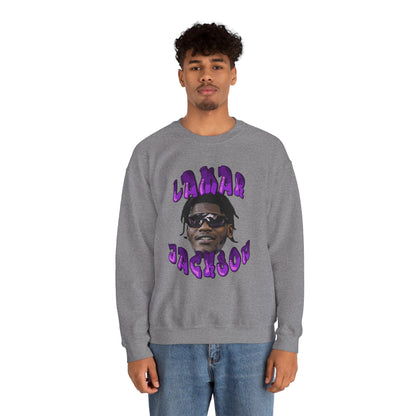 Lamar Jackson Comic Book Design Sweatshirt