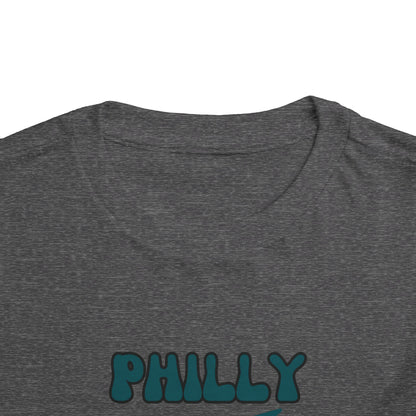 Toddler Bluey Design Philadelphia Eagles Football -Inspired T-Shirt