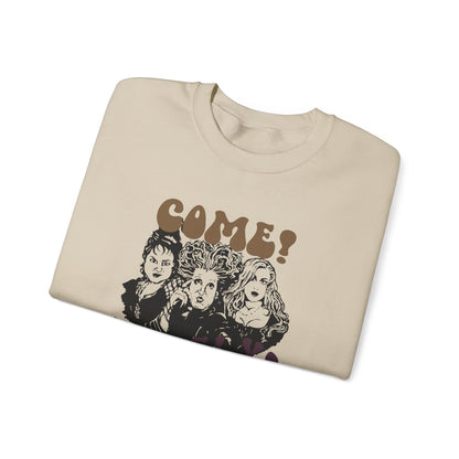 Hocus Pocus "Come! We Fly!" Sweatshirt Unisex