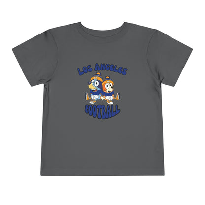 Toddler Bluey & Bingo Design Rams Football - Inspired T-Shirt