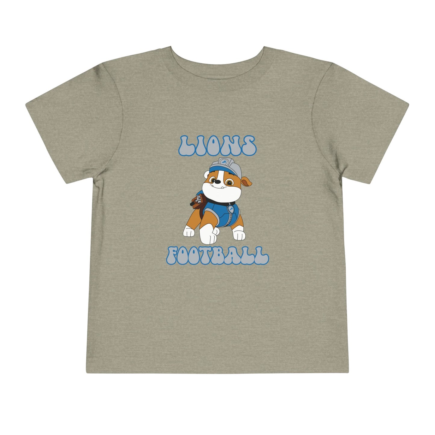 Rubble Paw Patrol Lions Football Design - Toddler Tee