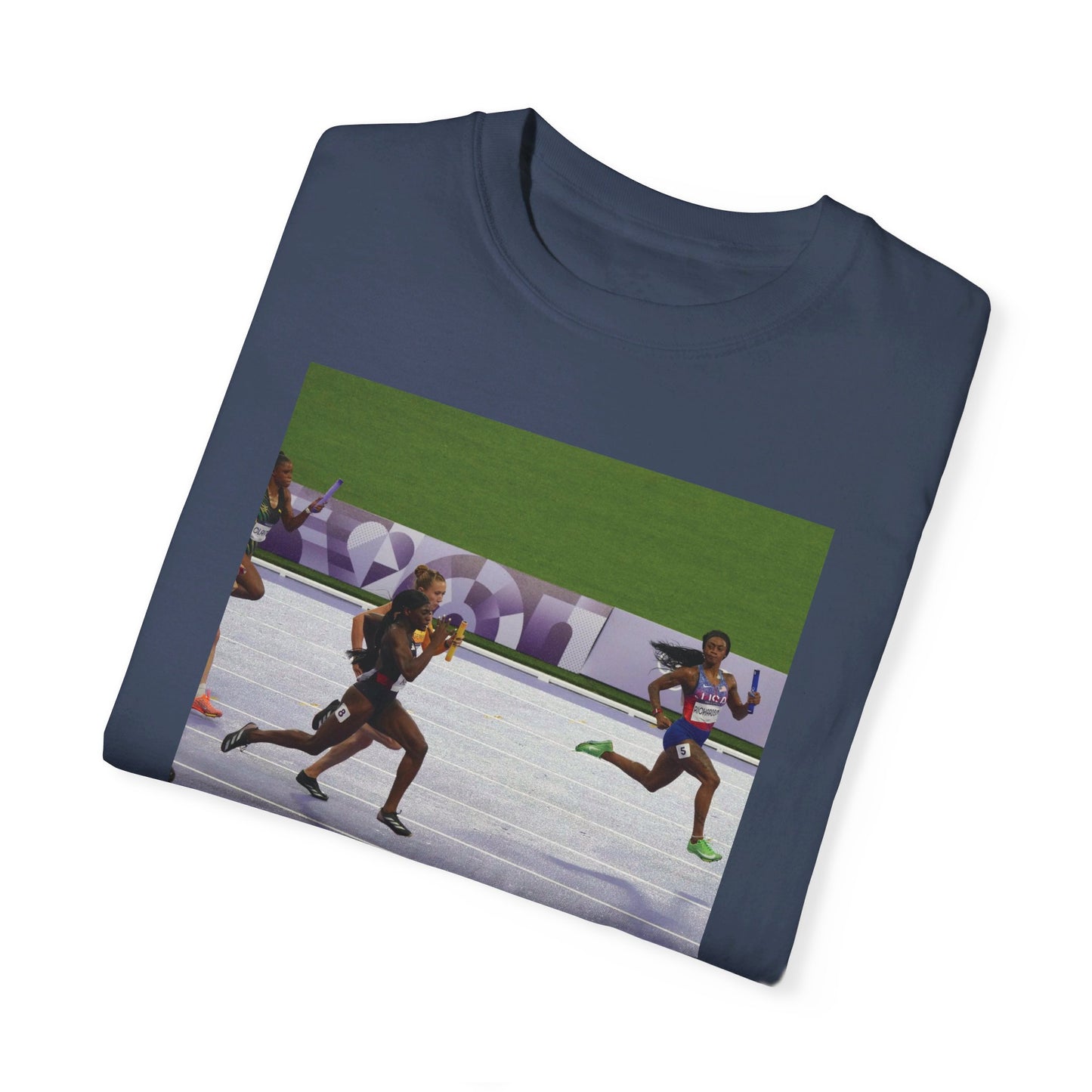 Sha'Carri Richardson Cold Look Tee Shirt Team USA